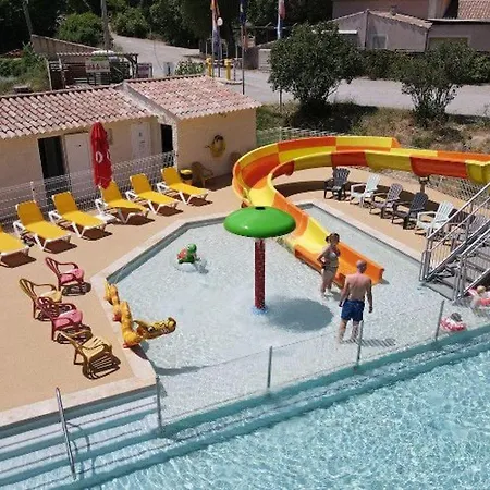 Kemping Mobil-home A Avec Terrasse - Api-1-52-258 *